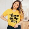 Simply Sage Market Women's These Are The Days Short Sleeve Graphic Tee - 2 of 4