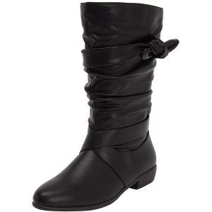 Comfortview Women's The Heather Wide Calf Boot (Wide Widths Available) - 1 of 4
