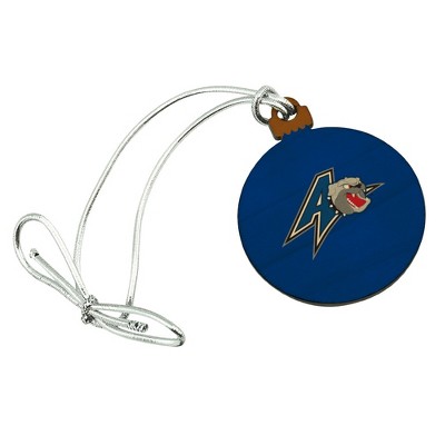 UNC Asheville Primary Logo Mini Small Tiny Wood Christmas Tree Holiday Ornament
