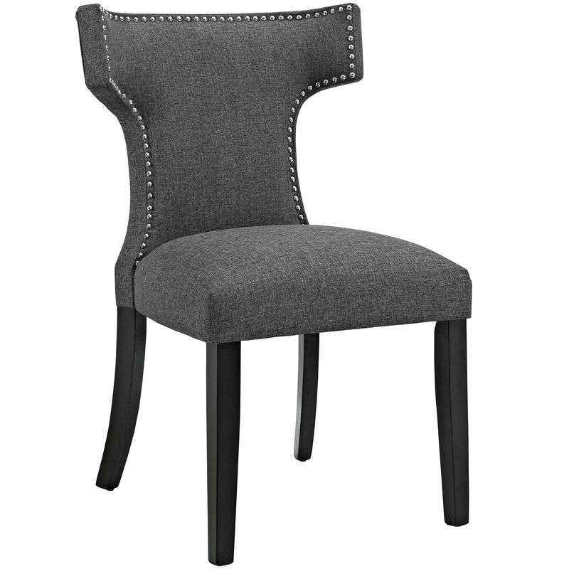 Modway Curve Fabric Dining Chair, 1 of 5