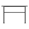 FUFU&GAGA Black Metal Stair Handrail for Indoor & Outdoor Use - 4 of 4