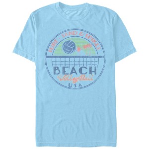 Men's Lost Gods Beach Volleyball USA T-Shirt - 1 of 3