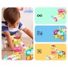 PICASSO-TILES Marble Run Magnetic Tiles for Kids, 45PCS, Mini Construction Magnet Tiles Race Track Building Blocks STEM Toy - 4 of 4