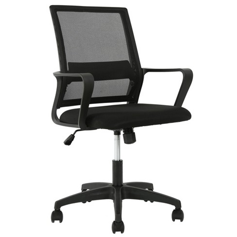 Fdw Home Office Chair Ergonomic Desk Chair Mid-back Mesh Computer Chair ...