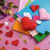 Juvale 50 Pack Felt Fabric Sheets for Crafts, Sewing, Party Decorations, 8x8" (20x20cm, 25 Rainbow Colors) - 2 of 4