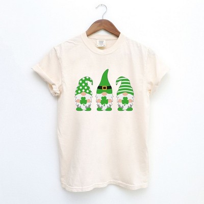 Simply Sage Market Women's Lucky Gnomes Short Sleeve Garment Dyed Tee