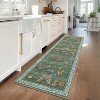 coucheta Washable Area Rug, Multi-size Modern Insect Print Stain Resistant Non Slip Low Pile Farmhouse Carpet, for Living Room, Bedroom, Dining Room - 2 of 4