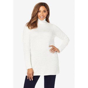 Jessica London Carefree Cashmere Turtleneck - 1 of 4