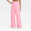 Women's Washed Jersey Wide Leg Pants - JoyLab™ - 2 of 3