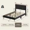 Bestier Full Size Bed Frame with Headboard - image 2 of 2