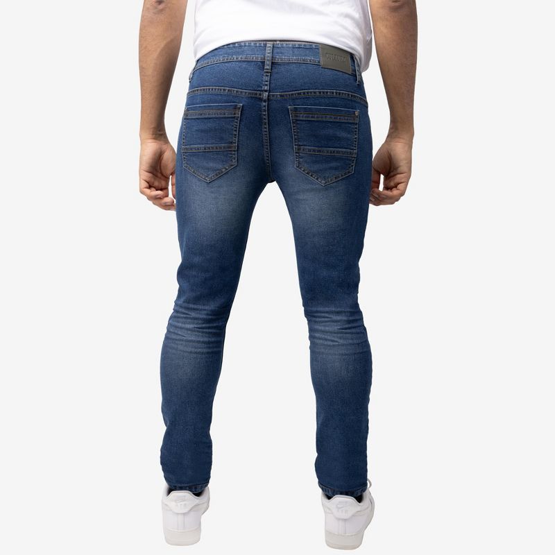 CULTURA Men's Stretch Skinny Fit Denim Jeans, 2 of 7