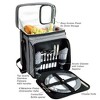 Picnic at Ascot Soft Sided Cooler with Two Person Picnic Set - 2 of 4