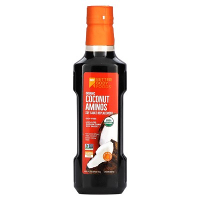 Bragg Organic Coconut Liquid Aminos, Soy-free Seasoning, 10 Fl Oz (296 Ml)  : Target