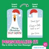 Big Dot of Happiness Christmas Silly Goose Gift Card Holders with Envelopes, Holiday Cash Money Holders Gift Card Sleeves, Nifty Gifty Pack, Set of 8 - 4 of 4