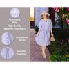 HAPPY BAY Women's House Daily Routine Evening Wear Loungewear Dress Tunic Ladies Cover Ups for Women Bikini Cover-Up for Women One Size Purple, Solid - 2 of 4