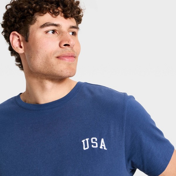 Camiseta gráfica de hombre de manga corta 'USA' - Goodfellow & Co™ 4