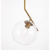Elegant Lighting Ryland 1 light Chrome  and Clear glass pendant - 3 of 4