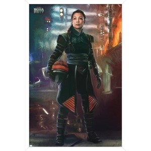 Trends International Star Wars: The Book of Boba Fett - Fennec Shand Framed Wall Poster Prints - 1 of 4