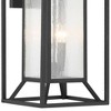 Minka Lavery Modern Outdoor Wall Light Fixture Sand Coal 25 1/2" Clear Seeded Glass for Post Exterior Barn Deck House Porch Patio - 4 of 4