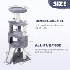 45in Cat Tree Tower with Big Condo for Indoor Cats,Cat Tower with Scratching Post,Scratching Board and Cat Toys - 3 of 4