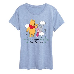 Women's - Disney - Create Own Luck Short Sleeve Graphic T-Shirt - 1 of 3