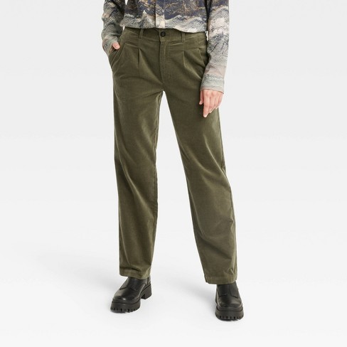 Houston White Adult Velvet Pants - Green 29x30 : Target