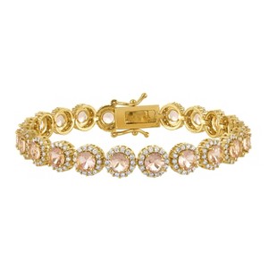 Ivy Sharpe Silver Plated Cubic Zirconia Bracelet - 1 of 2