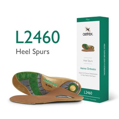 Aetrex Men's Orthotics for Heel Spurs