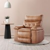 homfan Electric Recliner Chair - PU Leather 360° Swivel Recliner with Heat and Massage, Comfortable Lazy Chair for Living Room, Bedroom, Nursery - 4 of 4