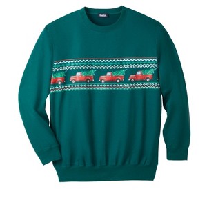 KingSize Graphic Fleece Sweatshirt - 1 of 4