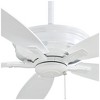 52" Minka Aire Modern Indoor Ceiling Fan White for Living Room Kitchen Bedroom Family Dining House Home Office - 3 of 4