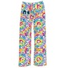 Collections Etc Snoopy Far Out Colorful Tie-Dye Drawstring Waistband Lounge Pants - 3 of 4