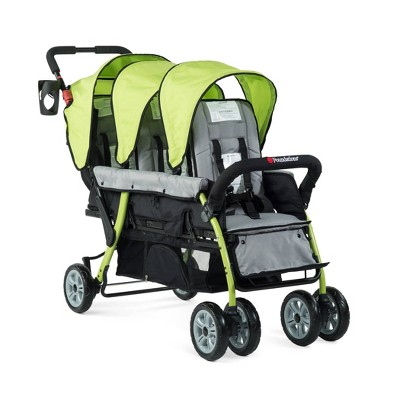 triple stroller used