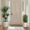 LuxenHome Set of 2 Concrete Round Tapered Planter Large Outdoor Indoor Plant Pot Modern Marble Finish Planter Garden Pot 14.5" & 11.5" Gray - 4 of 4