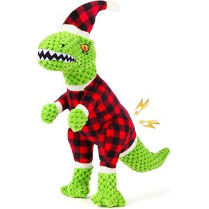 Christmas Dog Toy for Large Breeds - Squeaky Plush Tug of War Toy With Crinkled Paper - Stuffed Animal to Keep Dogs Busy - 1 of 1