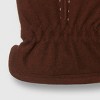 Isotoner Men's Handwear Gathered Wrist Microsuede Gloves - image 2 of 3