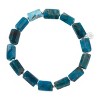 Silpada 'Tales of Teal' Sterling Silver Blue Apatite Stretch Bracelet, 6.5" - 2 of 4