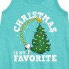 - Peanuts - Christmas Is My Favorite Graphic Sleeveless Aline Dress - 2 of 4