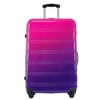 Hardshell Luggage Sets 3 Piece Gradient Color Expandable Suitcase with Spinner Wheels and TSA Lock Lightweight 20" 24" 28" Available,Green+Yellow - 3 of 4