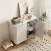 CLIHOME 31.5 in H MDF Indoor Furniture Freestanding Decorative Storage Cabinet - 3 of 4
