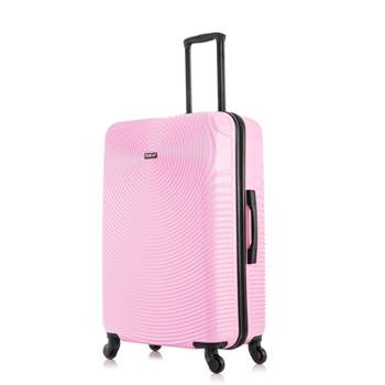 DUKAP Inception Lightweight Hardside Medium Checked Spinner Suitcase