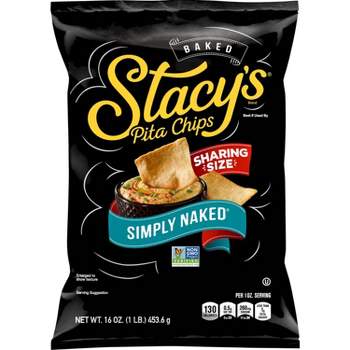 Stacy's Simply Naked Pita Chips Sharing Size - 16oz