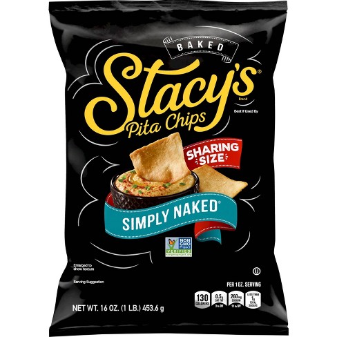 Stacy's Simply Naked Pita Chips Sharing Size - 16oz - image 1 of 3