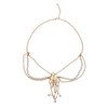 Unique Bargains Vintage Rhinestone Faux Pearls Headpiece Gold Tone 1 Pc - 3 of 4