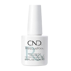 CND RescueRXx Daily Keratin Treatment (0.5 oz) Rescue Rxx Repairs Damaged Nails - 1 of 3