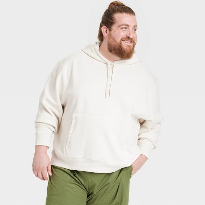 Men's Cotton Fleece Hooded Sweatshirt - All In Motion™