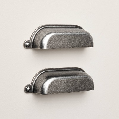 Vintage Library Drawer Bin Pulls (Set of 2) - Hearth & Hand™ with Magnolia