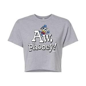 Women's - Disney - Donald Duck Cropped Graphic T-Shirt - 1 of 4