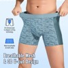 CARER 2pk Washable Incontinence Underwear for Men Leakproof Mens Incontinence Boxer Briefs for Bladder Leakage 80ml Absorbency Reusable - 3 of 4