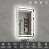 Vynxaria 24" x 36" LED Bathroom Mirror: Elegant Lighting with Advanced Features - 2 of 4